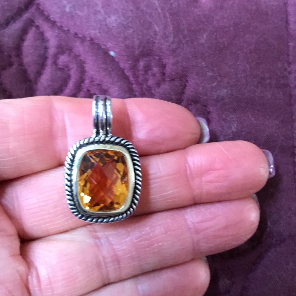 Citrine and Sterling Enhancer